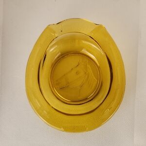 Horseshoe Shaped Ashtray / Trinket Dish